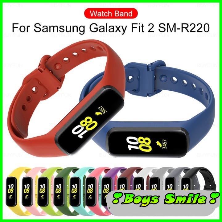 Dây Đeo Silicon Cho Samsung Galaxy Fit 2 Sm R220 Shopee Việt Nam