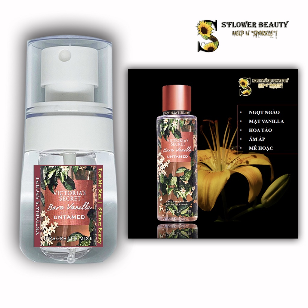 Bản Trải Nghiệm 36ml - Bst Sweet & Warm | Auth US | Xịt Thơm Nước Hoa Toàn Thân Victoria's Secret Fragrance Body Mist | BigBuy360 - bigbuy360.vn