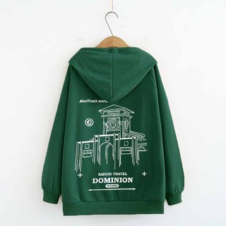 Áo hoodie nam nữ unisex cặp đôi nỉ ngoại form rộng có mũ ulzzang hàn quốc chống nắng BẾN THÀNH K1