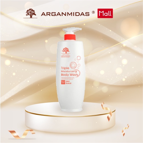 Sữa tắm Arganmidas Triple Moisturizing Body Wash dưỡng da phục hồi hư tổn da duy trì độ ẩm tự nhiên 750ml