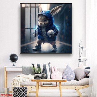 Tranh Treo Tường 12 Con Giáp Và Bóng Đá - Tranh Laminate Tráng Gương