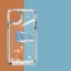 Ốp lưng iphone Mèo Bắt Cá Trong Suốt Chống Sốc lưng cứng Cho IPhone 14 12 13 11 Pro Max 6 6S 7 8 Plus X XS XR sd1022