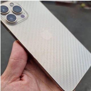 [Lưng + Viền] Miếng dán lưng vân Carbon cho iPhone (iPhone 12 – iPhone 17 Pro Max)