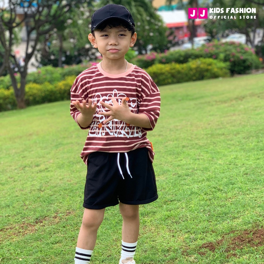 Áo ba lỗ bé trai họa tiết loang màu thời trang - JJ Kids