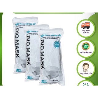 COMBO 5 BỊCHi 50 khẩu trang bio mask kf94 hàn quốc loại 4 lớp kháng khuẩn