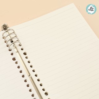 Sổ Còng Nhựa Cứng B5/A5 8 Còng – Kèm Giấy Refill + Phân Mục | Binder Notebook Chống Nước, Tháo Lắp Tiện Lợi
