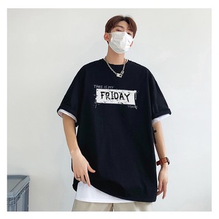 Áo thun unisex nam nữ chữ this is my friday form rộng tay lỡ vải mềm mịn mát 2019T978