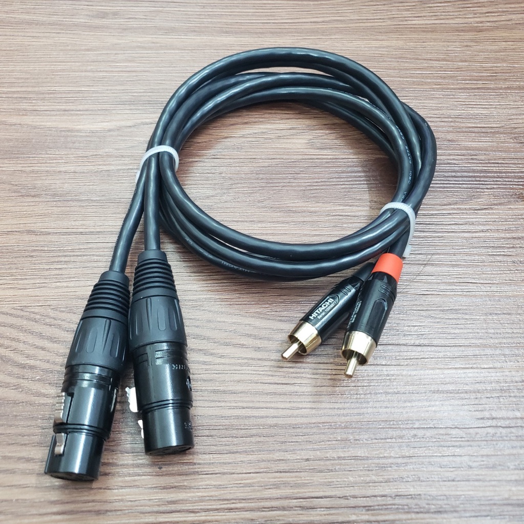 Dây Tín Hiệu Canon Cái ra AV Bông Sen Bãi Nhật, Dây Kết Nối Từ Vang ra ...