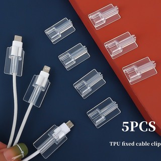 1 Kẹp Bảo Vệ Dây Cáp Sạc Trong Suốt