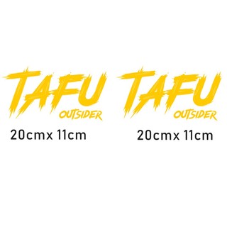 Tem TAFU rời- dán tất cả các loại xe