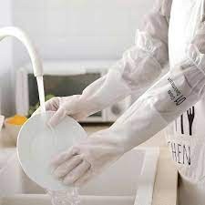 Găng tay cao su rửa chén bát, găng tay đa năng - Siêu dai, siêu bền