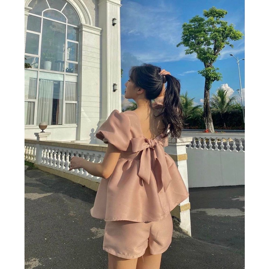 SET ÁO BBD & QUẦN TAPTA⚡HỎA TỐC⚡ MEOINDAHOUSE