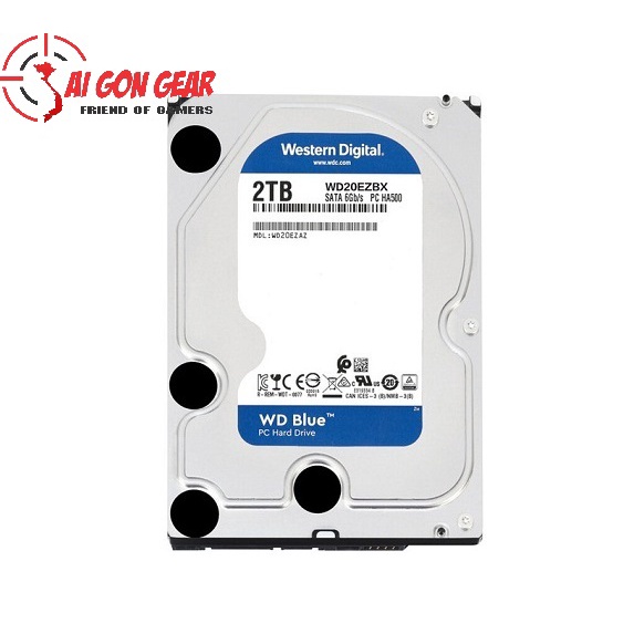 Ổ Cứng Hdd Western Digital Blue 2tb Sata3 7200rpm 256mb Wd20ezbx Shopee Việt Nam 7654