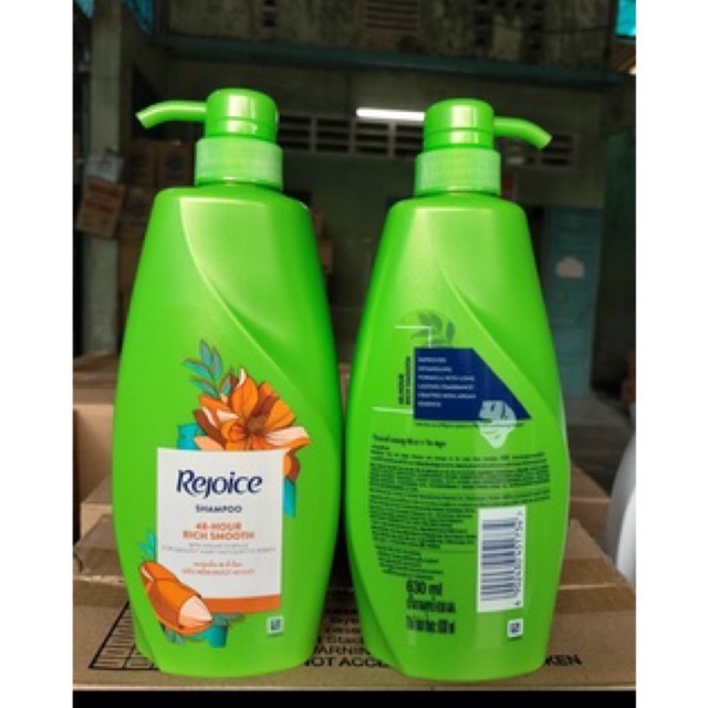 Dầu gội Rejoice Siêu Mềm Mượt 48 Giờ 630ml - Mẫu Mới tặng