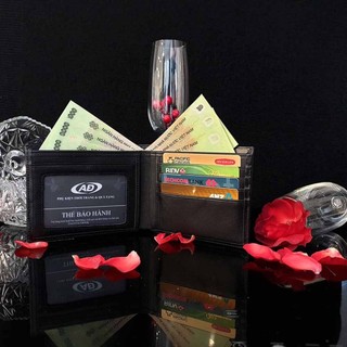 Xả Quà tặng người thương full túi hộp y hình - Combo Thắt lưng + ví Nam ( kèm thẻ bảo hành)