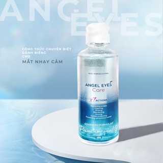 Nước ngâm lens Angel Eyes Care cao cấp dành cho mắt nhạy cảm với 2 dung tích 150ml và 160ml