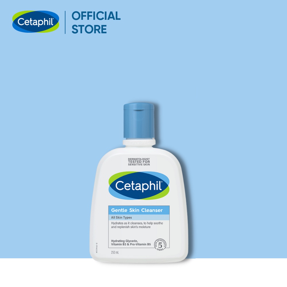 Sữa rửa mặt dịu lành cho da nhạy cảm CETAPHIL GENTLE SKIN CLEANSER 250ML