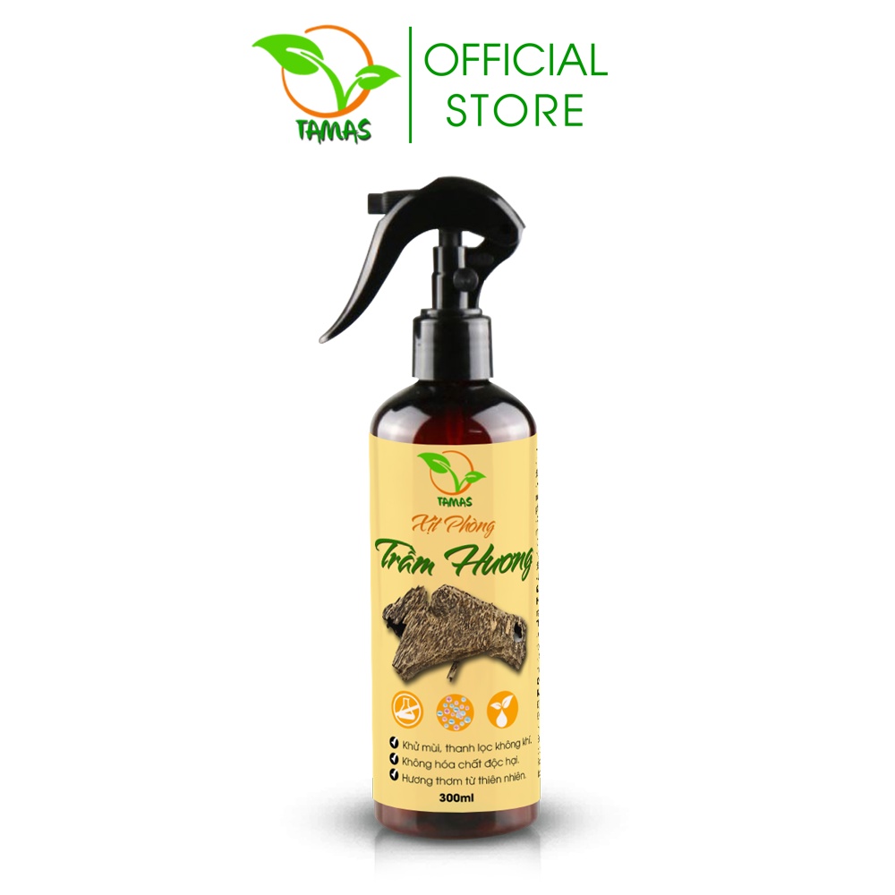 Ảnh Xịt phòng Trầm Hương chai 300ml, hương thơm quyến rũ, thư giãn tinh thần, an thần, giải tỏa stress,... 1