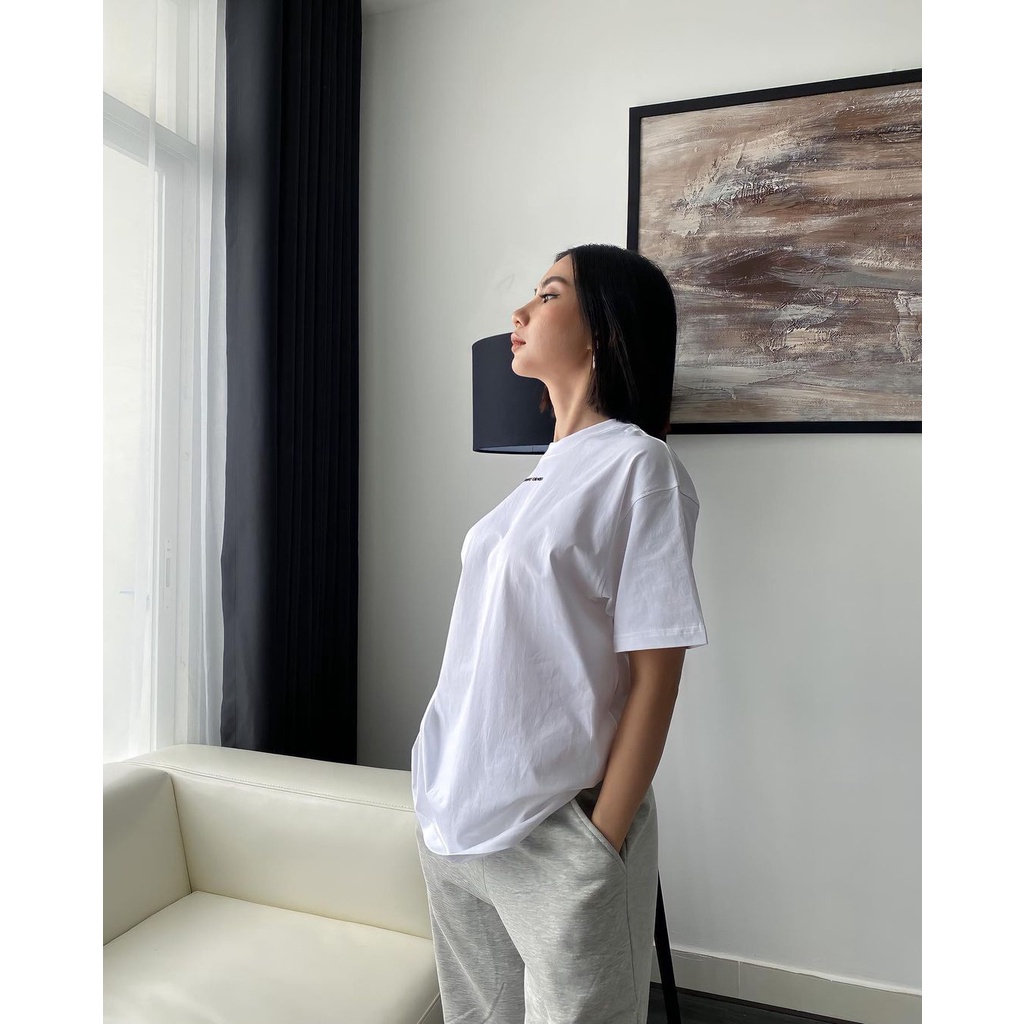 Áo thun nữ BLACKDOKI-NUMERO BASIC ,áo phông hiện đại cá tính chất cotton dày dặn oversize