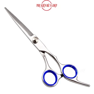 Kéo cắt tóc Loại tốt (Tay xanh) - 1 cái
