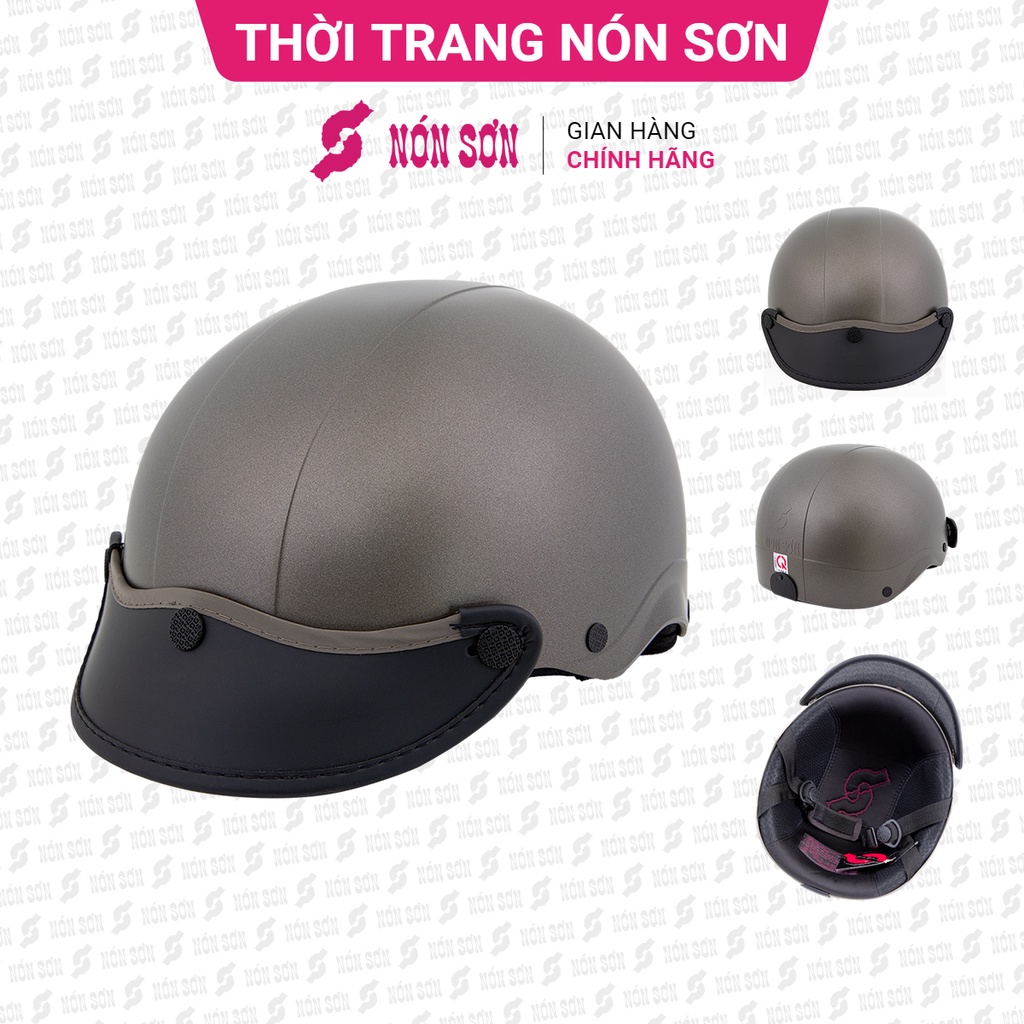 Mũ bảo hiểm trơn NÓN SƠN chính hãng TN-XM151-