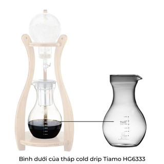 Voclano Bình thủy tinh cold drip HG6333 Tiamo