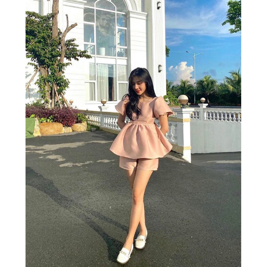 SET ÁO BBD & QUẦN TAPTA⚡HỎA TỐC⚡ MEOINDAHOUSE