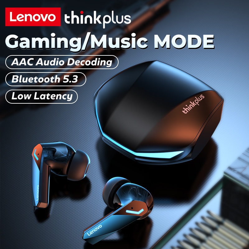 Lenovo thinkplus GM2 PRO Tai nghe Bluetooth 5.3 TWS Gaming không dây ...