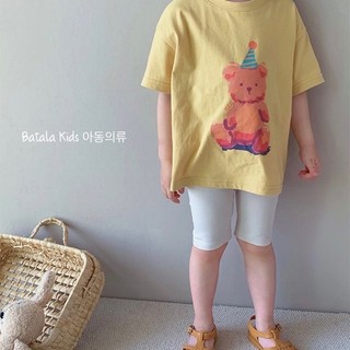 Quần legging cho bé gái BATALA KIDS chất vải thun co dãn dễ chịu cho bé gái mùa hè từ 1-7 tuổi (10-23kg)