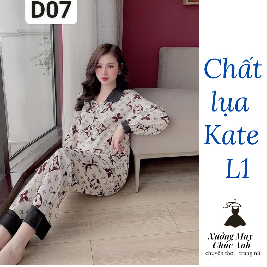  co big size mua 6 bo tang 1 bo bo do ngu nu pijama tay dai quan dai mac thoang mat thoi trang xuongmaypijamachucanh