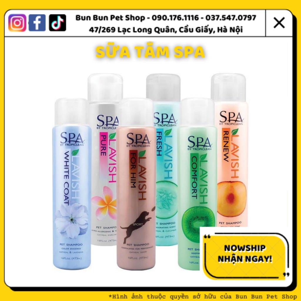 473ml Sữa tắm SPA Lavish by TropiClean dưỡng lông thiên nhiên 473ml