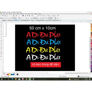 LOGO TEM DÁN STICKER A DI ĐÀ PHẬT