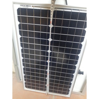 Tấm pin năng lượng mặt trời MONO 30W [Sạc cho bình ắc quy 12V]