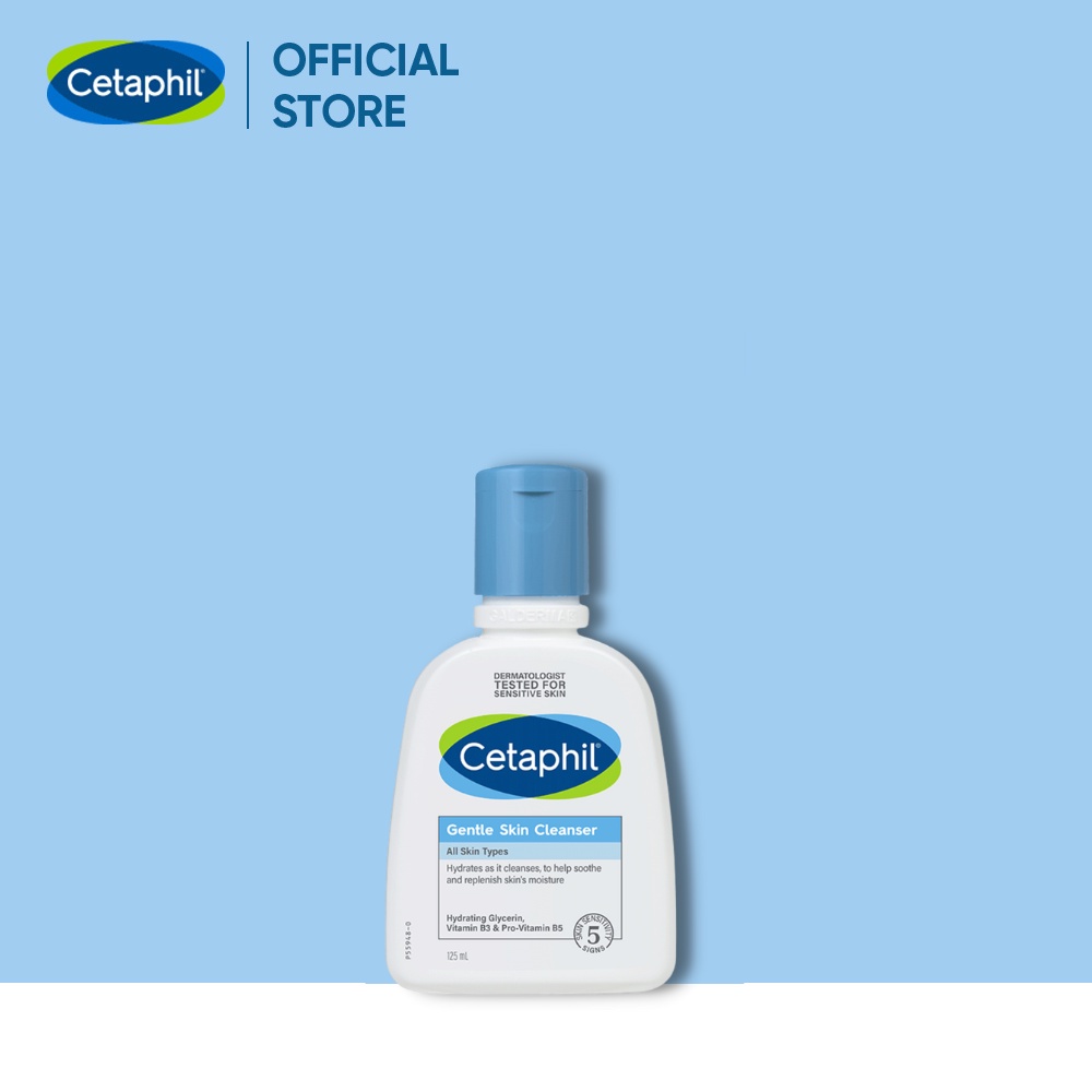 Sữa rửa mặt dịu lành cho da nhạy cảm CETAPHIL GENTLE SKIN CLEANSER 125ML