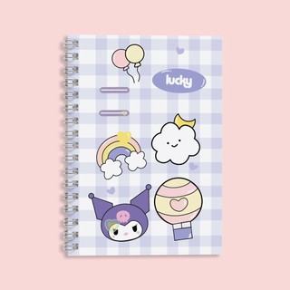 Sổ lò xo A5 ruột kẻ ngang TUANVIET BOOKS 200 trang chủ đề Yummy, phù hợp ghi chép