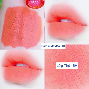 Hot Trend 12 màu Son kem lì siêu mềm mịn kháng nước lâu trôi chất son Velvet tint hàng chính hãng cty T.A.M