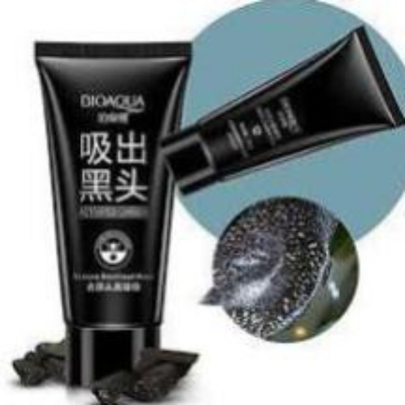 [Tuýp Lớn 60g] Gel Lột Mụn Đầu Đen Than Tre Tự Nhiên Bioaqua – Lột Sạch Mụn Đầu Đen, Bụi Bẩn, Thải Độc Cho Làn Da