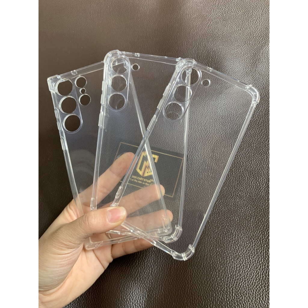 Ốp lưng Samsung Galaxy S23/ S23 plus/ S23 ultra dẻo trong,chống sốc bo 4 góc.