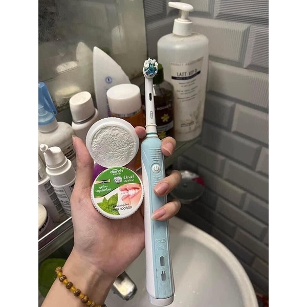 Kem đánh trắng răng Oral Heabal Thái Lan, dùng cho người niềng răng, trắng răng thơm miệng, thảo dược
