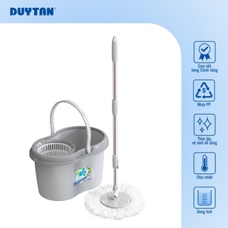 Bộ lau nhà Matsu 14 Lít DUY TÂN nhựa PP, bộ lau nhà 360 độ, bông lau microfiber mịn, thấm hút