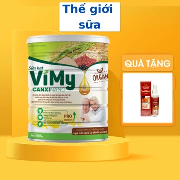 Sữa hạt Vimy Canxi Nano 900g, Sữa canxi cho người lớn, Sữa canxi cho người già, Sữa hạt bổ sung dinh dưỡng