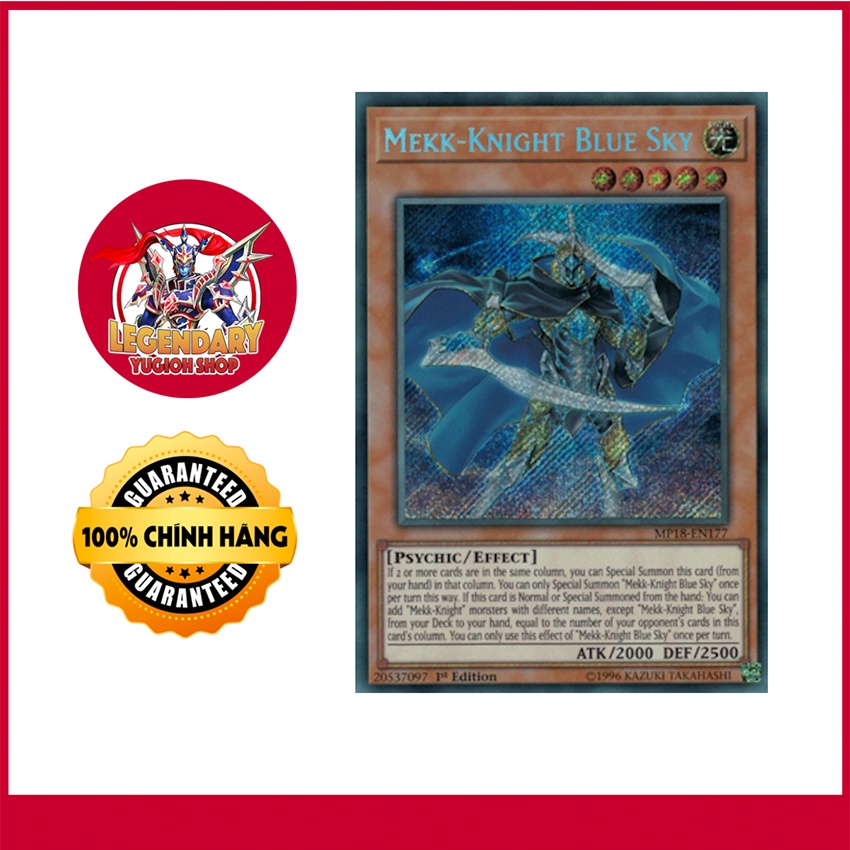 Yugi-oh! Mekk-knight Blue Sky Sdbt-en018 Comun Inglés