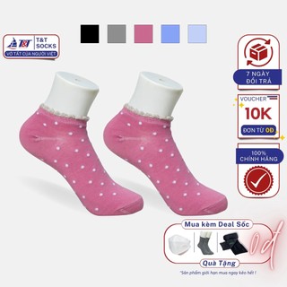Combo 5 đôi Tất cổ ngắn nữ họa tiết chấm bi T&T SOCKS & HOSIERY - NU 351
