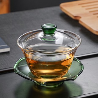 Tiềm trà, chén khải thủy tinh thanh khiết khiết chịu nhiệt giá rẻ, dung tích 200ml