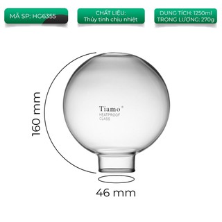 Volcano Bình thủy tinh đựng đá cold drip HG6333 Tiamo