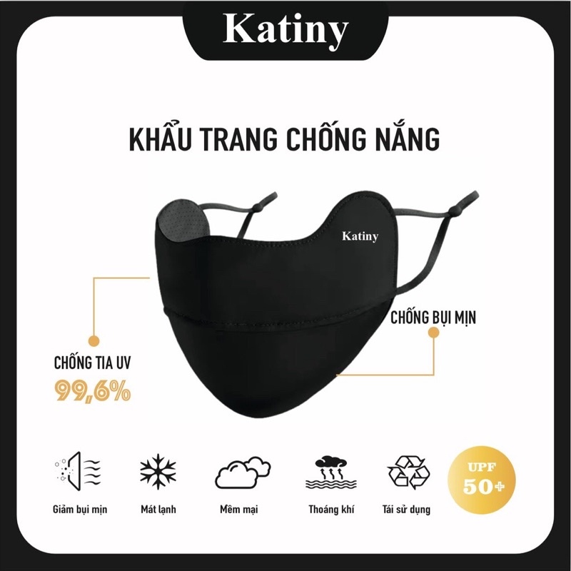 Tổng quan về khẩu trang chống tia UV Katiny