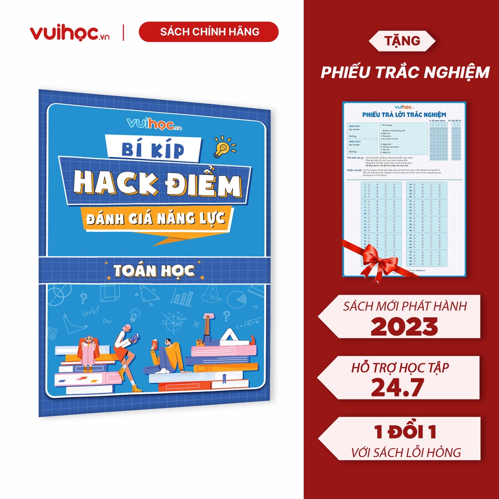 Bí Kíp Luyện Thi Đánh Giá Năng Lực ĐHQG - Sổ Tay Hack Điểm Môn Toán Ôn ...