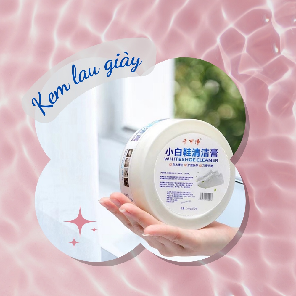 Sáp lau giày đồ da túi xách làm sạch sô pha ghế ô tô tiện dụng