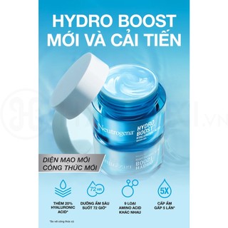Kem Dưỡng Ẩm Neutrogena Hydro Boost Hyaluronic Acid Water Gel 50g Cấp Ẩm Mẫu Mới Hàng Công Ty