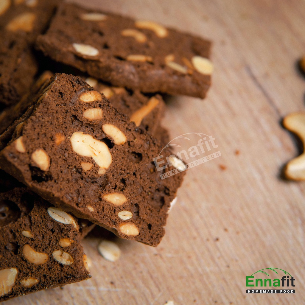 Bánh Biscotti nguyên cám vị Chocolate 500g- Giảm cân Eatclean- Enna ...